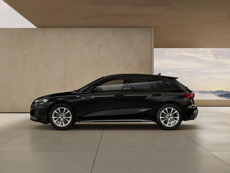 Neu Audi A3 S-Line 150 PS (110 kW) 2025 Mythosschwarz metallic Limousine