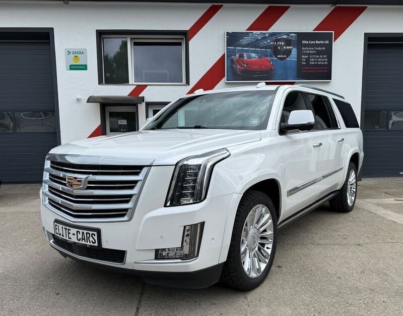 Weiß Gebraucht 2017 Cadillac Escalade SUV | 49.900 € (Superpreis) - Bild 1/4