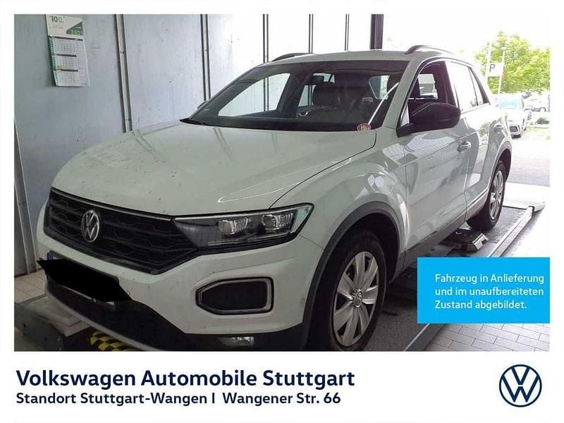 Pure white Gebraucht 2021 VW T-Roc Sportline SUV | 20.630 € (Guter Preis) - Bild 1/4