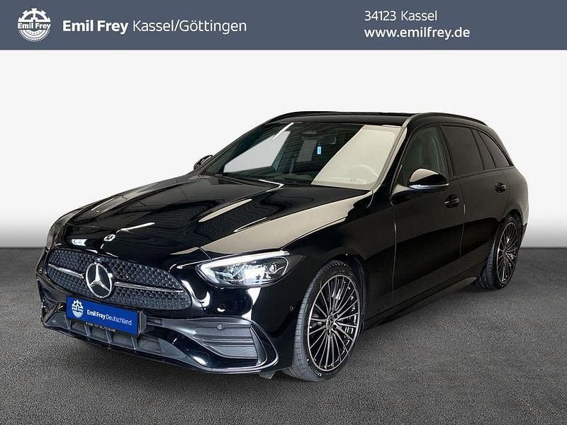 Schwarz Gebraucht 2024 Mercedes C220 Advanced Kombi | 42.410 € (Etwas zu teuer) - Bild 1/4