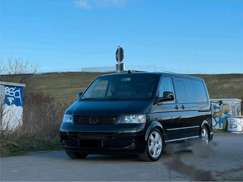 Schwarz Gebraucht 2006 VW Multivan Highline Van | 12.900 € (Fairer Preis) - Bild 1/4