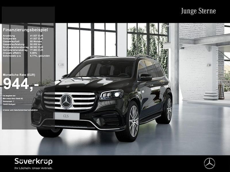 Schwarz Gebraucht 2024 Mercedes GLS580 AMG SUV | 119.790 € - Bild 1/2