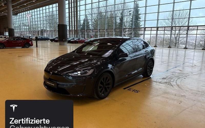 Grau Gebraucht 2024 Tesla Model X SUV | 90.000 € (Guter Preis) - Bild 1/4