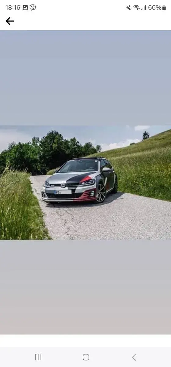 Gebraucht VW Golf VII GTD 184 PS (135 kW) 2018 Weiß Limousine