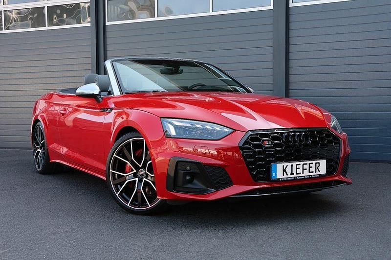 Rot Gebraucht 2022 Audi S5 Cabriolet Sport Cabrio | 39.950 € - Bild 1/4