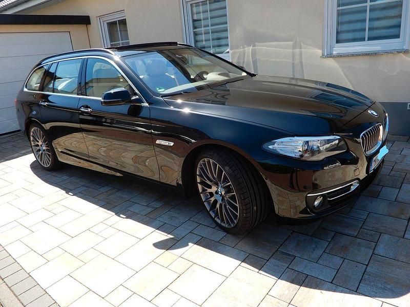 Gebraucht BMW 528 Luxury Line 245 PS (180 kW) 2016 Schwarz Kombi