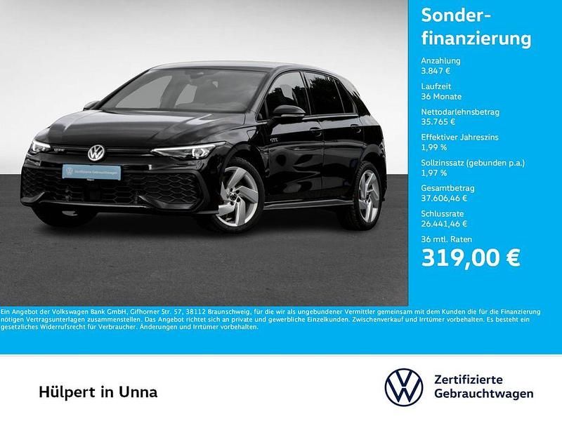 Schwarz Gebraucht 2024 VW Golf VIII GTE Limousine | 39.612 € (Superpreis) - Bild 1/4