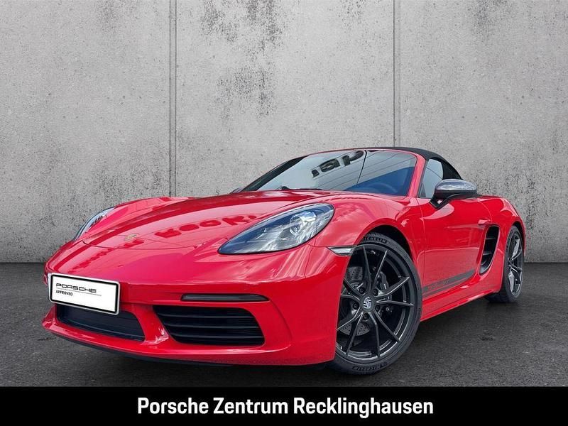Rot Gebraucht 2023 Porsche 718 Boxster Cabrio | 78.890 € (Teuer) - Bild 1/4