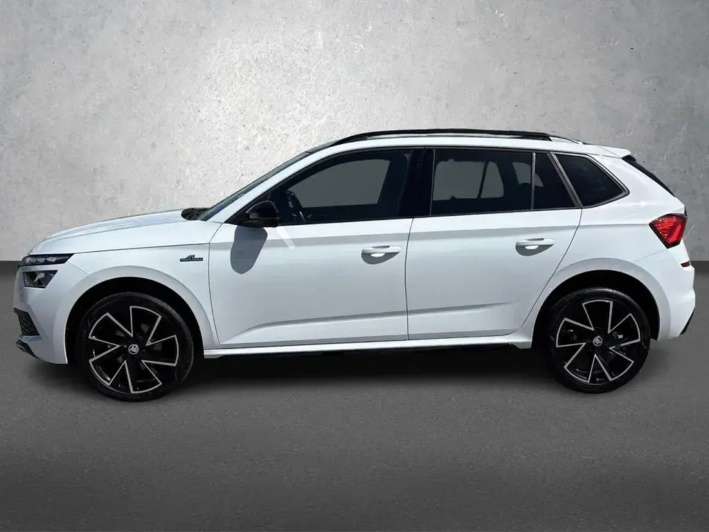 Gebraucht Skoda Kamiq Monte Carlo 150 PS (110 kW) 2023 Moonweiß perleffekt SUV