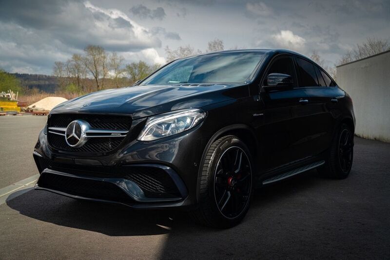 Schwarz Gebraucht 2018 Mercedes GLE63 AMG AMG Coupé | 60.600 € (Fairer Preis) - Bild 1/4