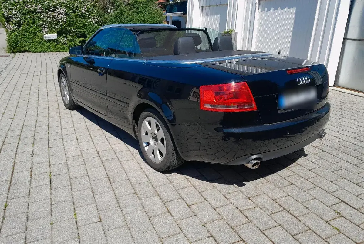 Occasion Audi A4 Cabriolet 163 ch (119 kW) 2007 Noir Cabriolet