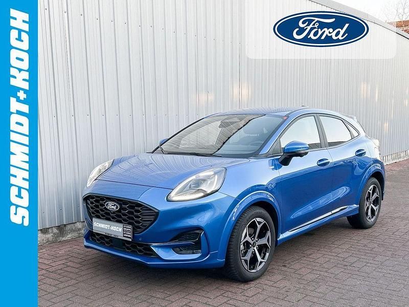 Blau Gebraucht 2024 Ford Puma ST-Line X SUV | 24.950 € (Etwas zu teuer) - Bild 1/4