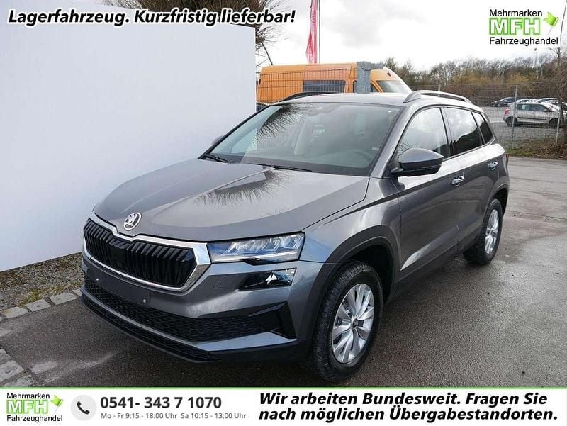 Neu Skoda Karoq Selection 150 PS (110 kW) 2025 Graphite grau metallic SUV