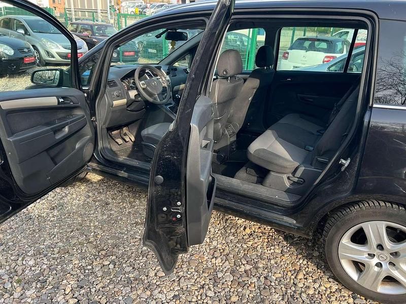 Gebraucht Opel Zafira 140 PS (102 kW) 2008 Schwarz Van / Kleinbus