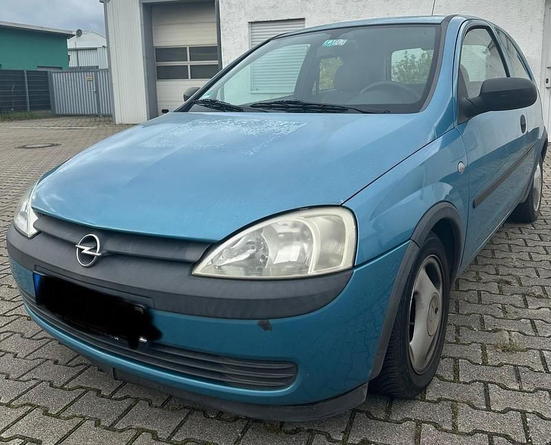 Blau Gebraucht 2001 Opel Corsa Limousine | 1.000 € (Fairer Preis) - Bild 1/4