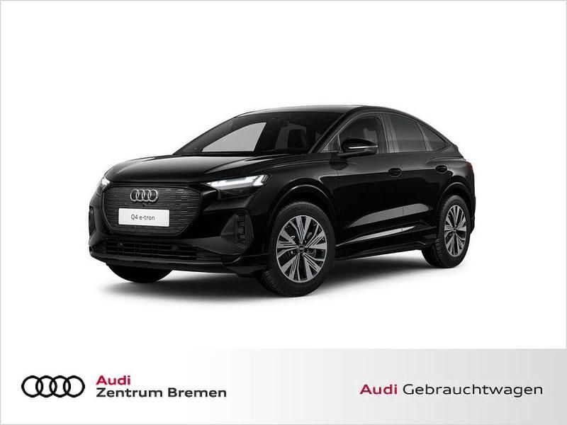 Mythosschwarz metallic Gebraucht 2022 Audi Q4 Sportback e-tron Ambiente SUV | 38.990 € (Fairer Preis) - Bild 1/4