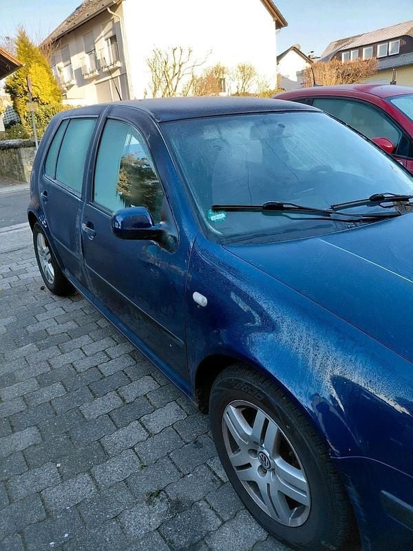 Blau Gebraucht 2001 VW Golf IV Kleinwagen | 940 € (Superpreis) - Bild 1/4