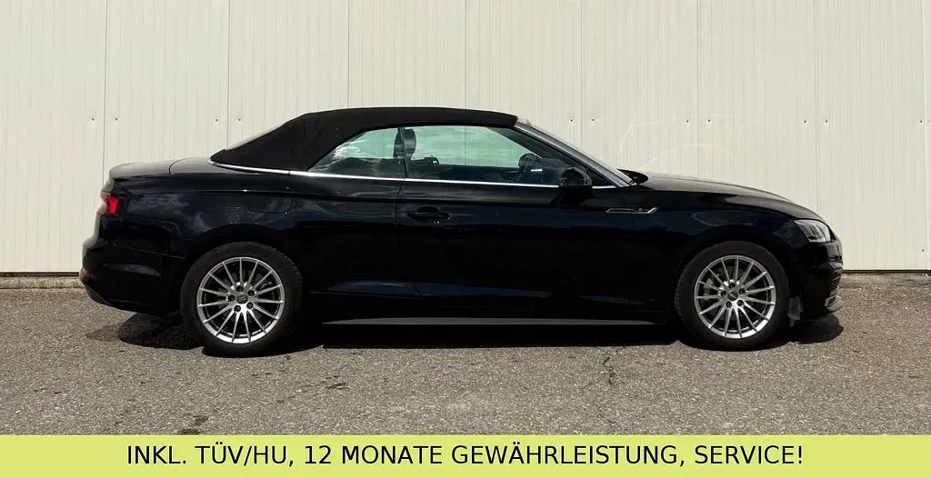 Gebraucht Audi A5 Cabriolet S-Line 190 PS (139 kW) 2019 Mythosschwarz Cabrio