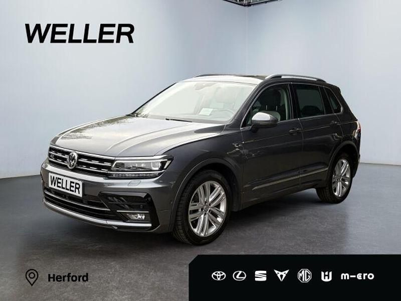 Grau Gebraucht 2020 VW Tiguan Highline SUV | 31.349 € (Fairer Preis) - Bild 1/4