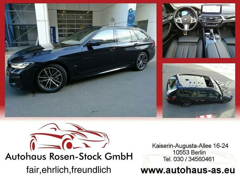 Schwarz Gebraucht 2022 BMW 530 M Sport Kombi | 35.900 € (Guter Preis) - Bild 1/4