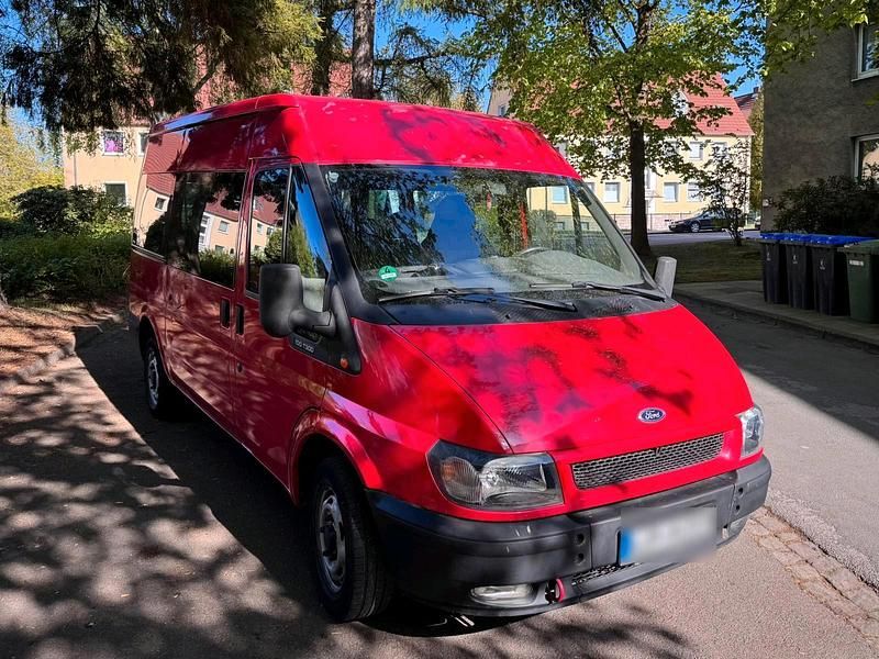 Second-hand Ford Transit 101 CP (74 kW) 2004 Roșu Monovolum
