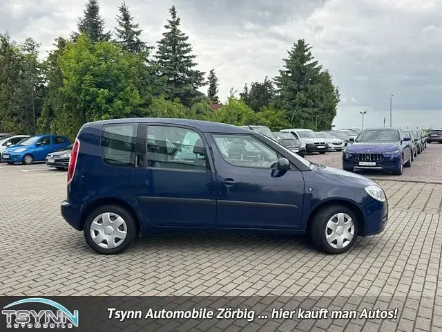 Gebraucht Skoda Roomster Style 69 PS (50 kW) 2009 Pacificblau Van / Kleinbus