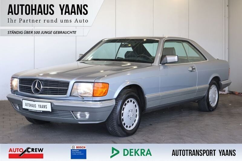 Blau Gebraucht 1983 Mercedes 500 Coupé | 13.889 € - Bild 1/4