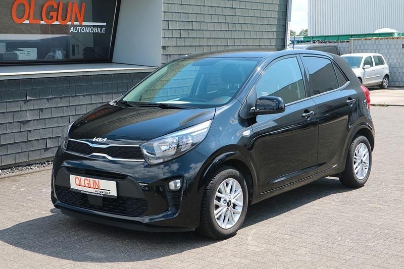 Schwarz Gebraucht 2022 Kia Picanto DREAM-TEAM Edition Kleinwagen | 11.490 € (Fairer Preis) - Bild 1/4