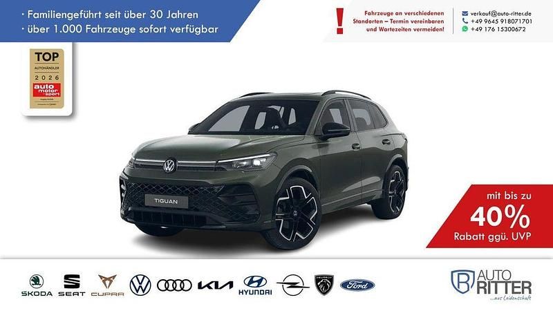 Neu VW Tiguan R-line 150 PS (110 kW) 2026 Grün SUV