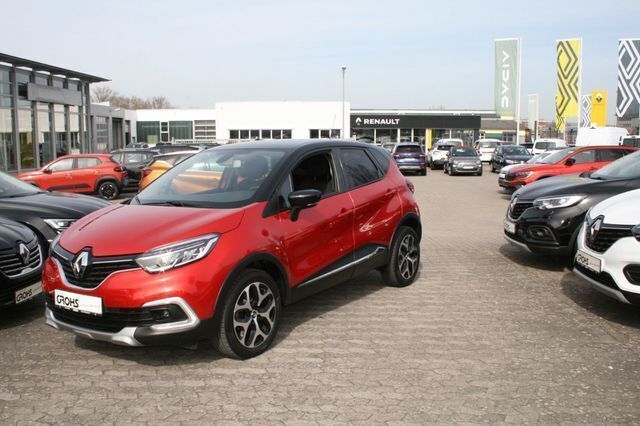 Schwarz (dezirrot metallic mit schwarzem) Gebraucht 2018 Renault Captur Intens SUV | 13.790 € (Fairer Preis) - Bild 1/4