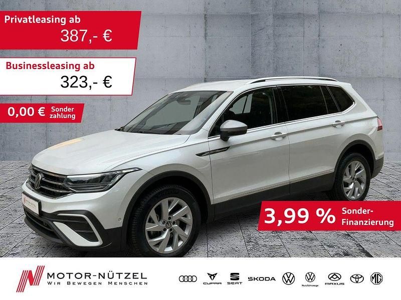 Oryxweiß perlmutteffekt Gebraucht 2022 VW Tiguan Allspace Life SUV | 27.660 € (Fairer Preis) - Bild 1/4
