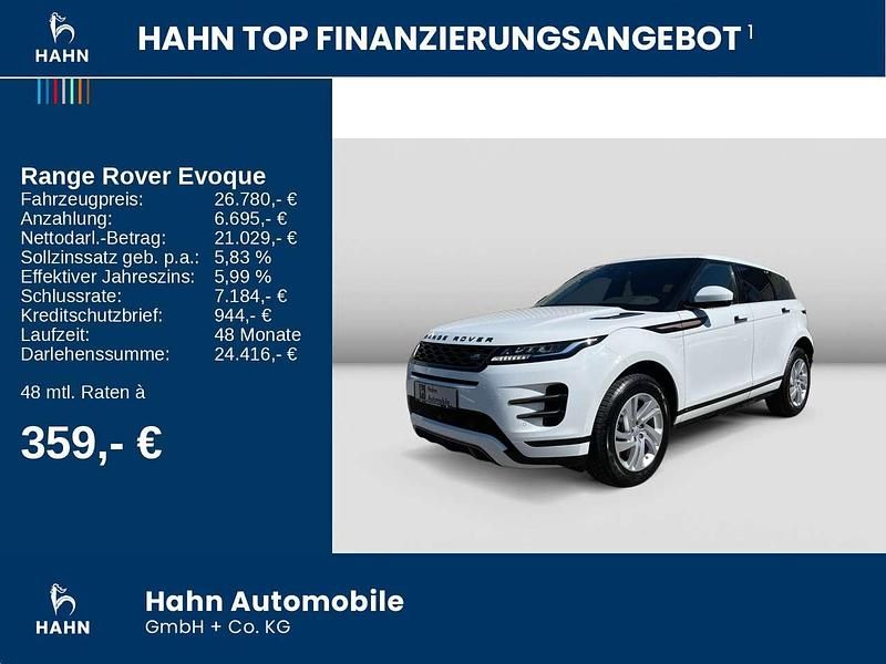 Gebraucht Land Rover Range Rover evoque R-Dynamic 179 PS (131 kW) 2020 Weiß SUV