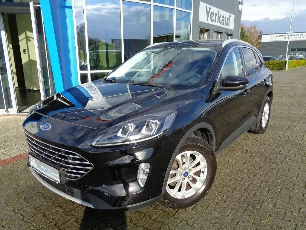 Gebraucht Ford Kuga Titanium X 150 PS (110 kW) 2021 Obsidianschwarz metallic SUV