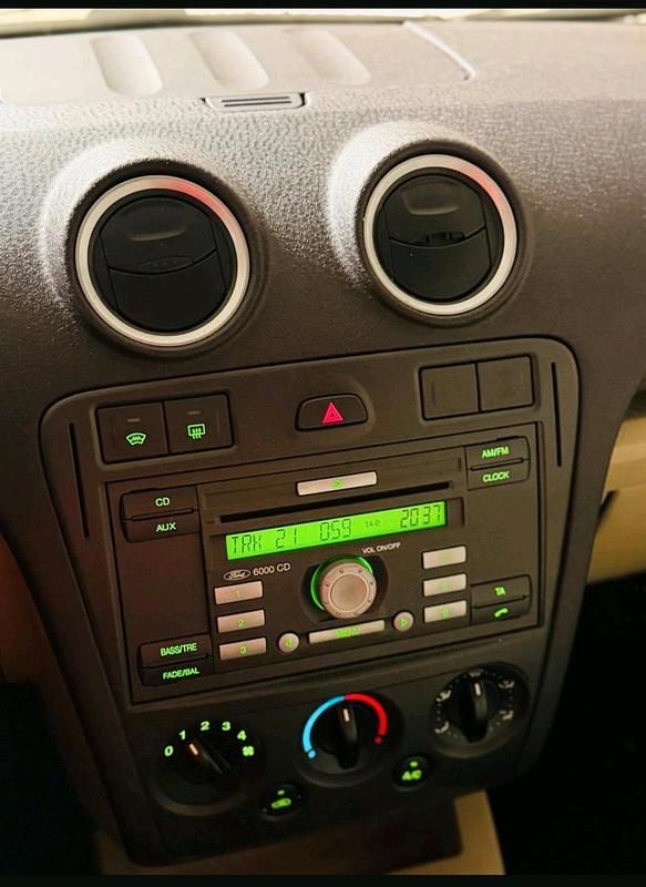 Gebraucht Ford Fusion 90 PS (66 kW) 2007 Blau Kleinwagen