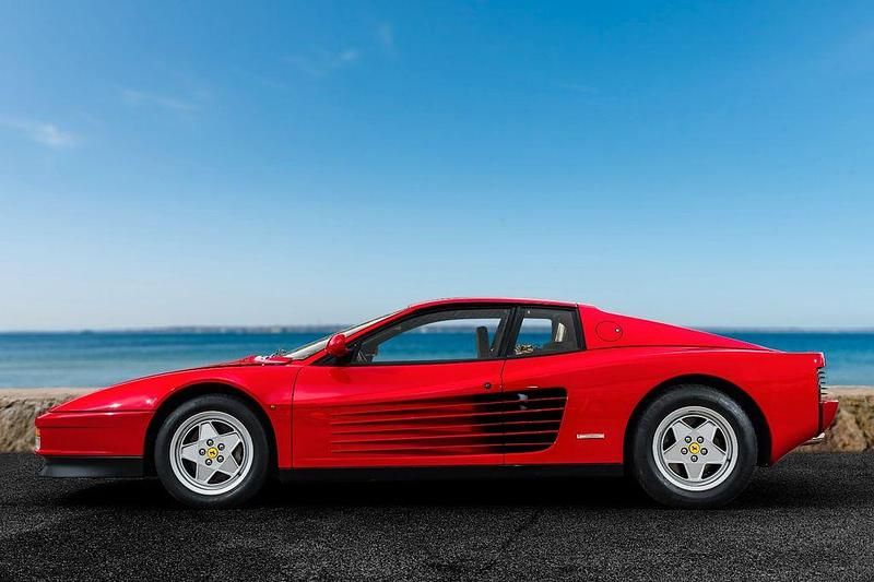 Gebraucht Ferrari Testarossa 396 PS (291 kW) 1988 Rot Coupé