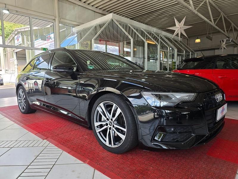 Schwarz Gebraucht 2023 Audi A6 S-Line Kombi | 37.500 € (Superpreis) - Bild 1/4