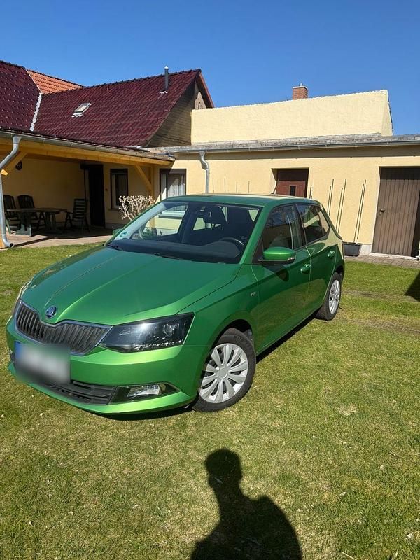 Gebraucht Skoda Fabia 2018 Grün Kleinwagen