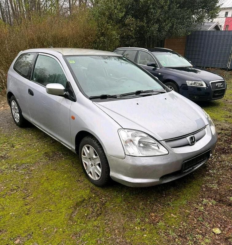 Silber Gebraucht 2002 Honda Civic Kleinwagen | 1.690 € (Superpreis) - Bild 1/4