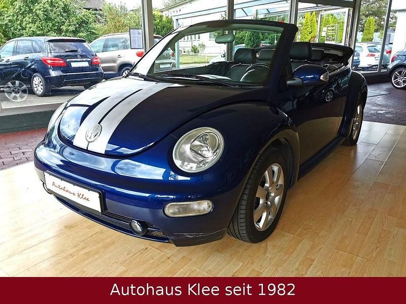 Gebraucht VW New Beetle Cabriolet 101 PS (74 kW) 2005 Blau Cabrio