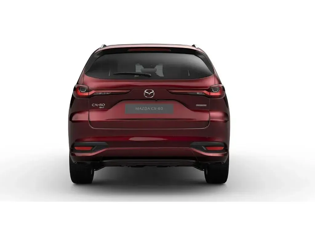 Neu Mazda CX-80 Homura-Line 254 PS (186 kW) 2025 Rot SUV