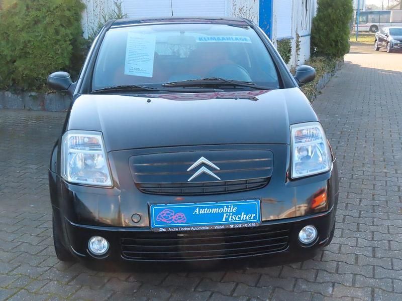 Gebraucht Citroën C2 73 PS (53 kW) 2004 Schwarz Kleinwagen