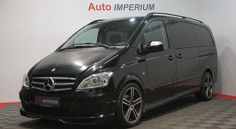 Schwarz Gebraucht 2011 Mercedes Viano Edition Van / Kleinbus | 12.990 € (Superpreis) - Bild 1/4