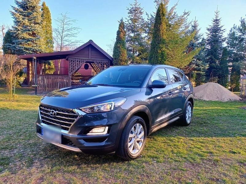 Blau Gebraucht 2019 Hyundai Tucson SUV | 18.500 € (Superpreis) - Bild 1/4