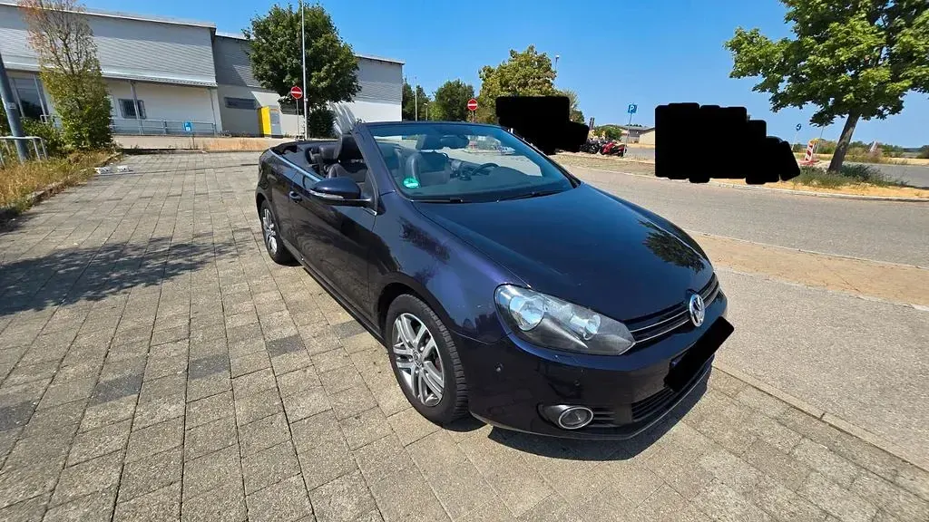 Gebraucht VW Golf Cabriolet Basis 105 PS (77 kW) 2012 Violet Cabrio