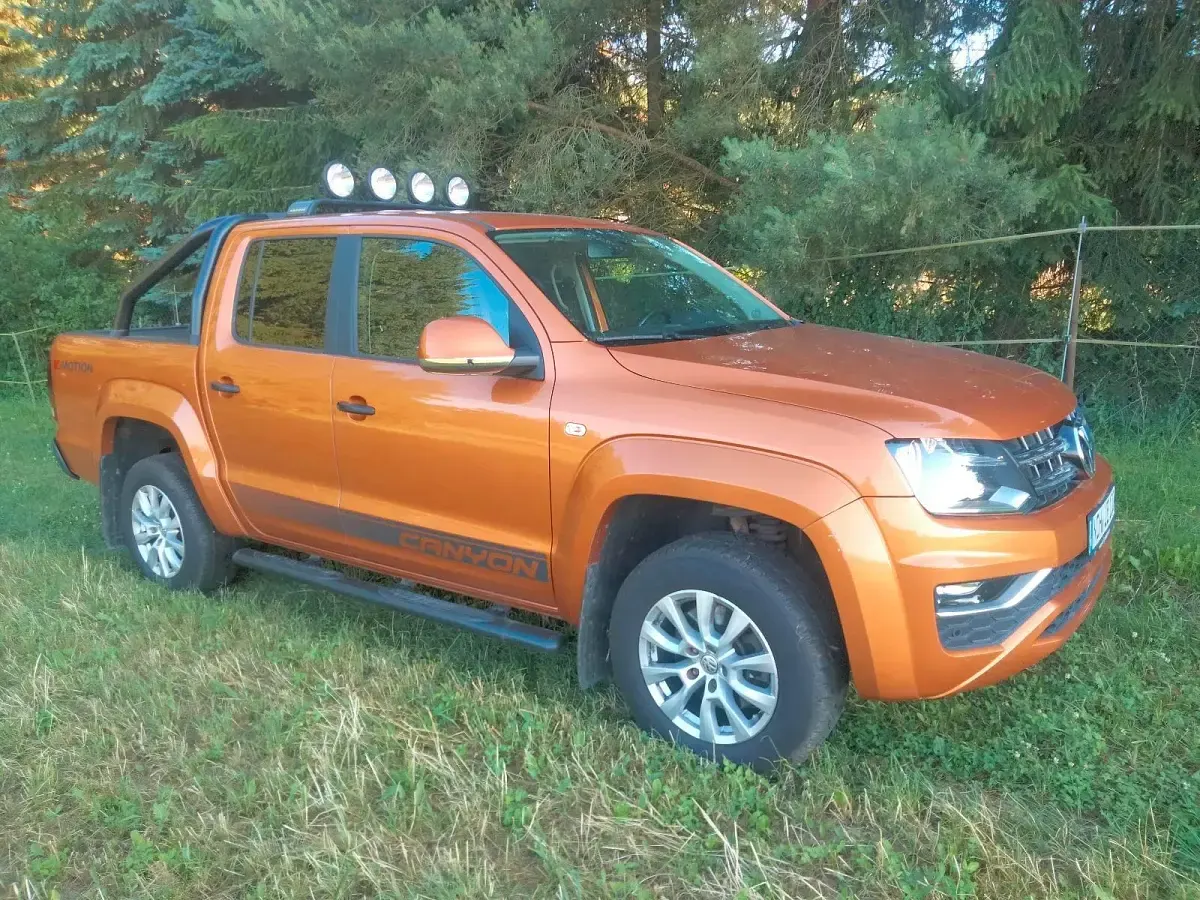 Gebraucht VW Amarok Canyon 204 PS (150 kW) 2017 Orange Pickup