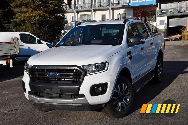 Weiß Gebraucht 2022 Ford Ranger Wildtrack Abholung | 26.900 € (Guter Preis) - Bild 1/4