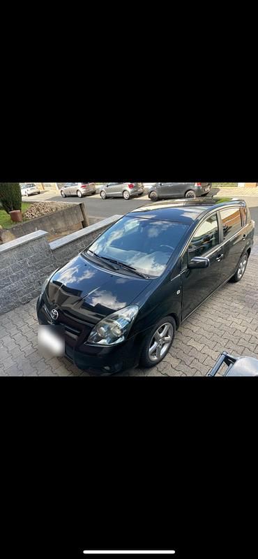 Gebraucht Toyota Corolla Verso 177 PS (130 kW) 2008 Schwarz Van / Kleinbus