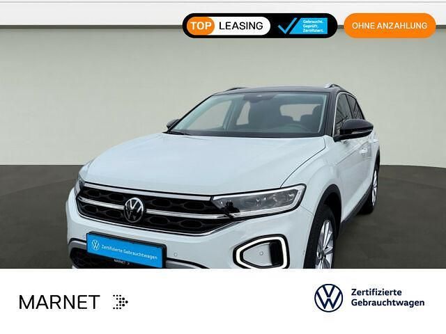 Pure white Gebraucht 2024 VW T-Roc Style SUV | 27.890 € (Fairer Preis) - Bild 1/2