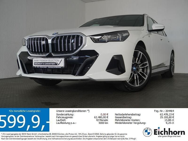 Weiß Gebraucht 2024 BMW i5 M Sport Limousine | 62.480 € - Bild 1/4