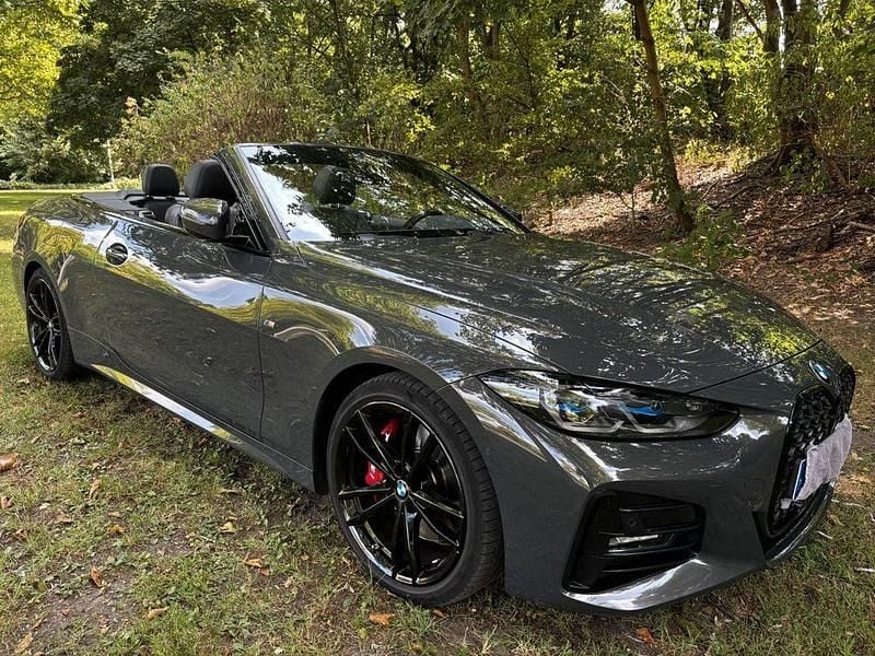 Grau Gebraucht 2021 BMW 430 Cabriolet M Sport Cabrio | 37.990 € (Fairer Preis) - Bild 1/4